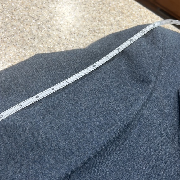 🌖 Blue gray men’s sports jacket blazer 100% pure virgin wool - Picture 9 of 11